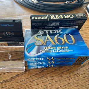 TDK SA60 High Bias Type II Cassettes - RARE